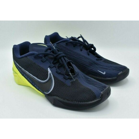 Nike Mens Size 8 React Metcon Turbo Blue Slate Sneaker Shoes CT1243 400 NO LID - Picture 1 of 9